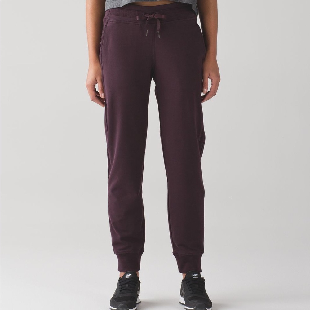 Lululemon Please Maroon Jogger 6